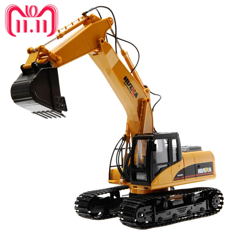 1 50 Engineering Crawler Excavator Truck Toys Alloy Construction Vehicle Model Creative Gifts For Children Boys