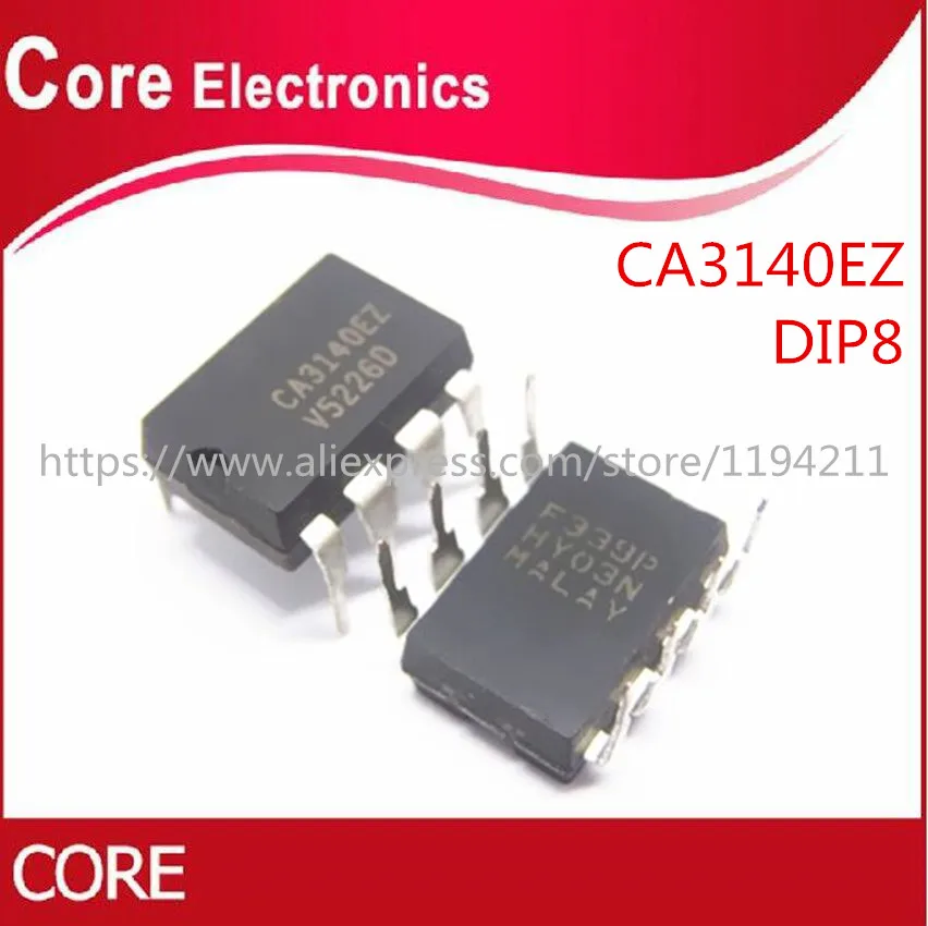100 шт. CA3140EZ CA3140 DIP8 IC Новинка|Интегральные схемы| |