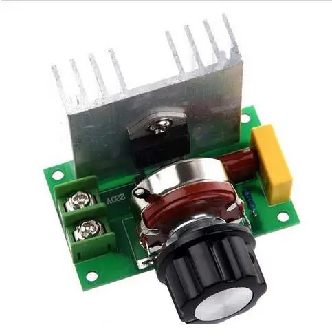 

AC 220V 4000W SCR Electric Voltage Speed Controller Regulator Switch Module Free Shipping&Wholesale