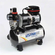 HP pump air compressor 1/8 220 v small carpentry paint dental air compressor pump spray