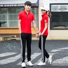 KE Chandal унисекс con camiseta manga corta para hombre o mujer y pantalones cortos Фитнес Спортивная одежда algodon chandal унисекс