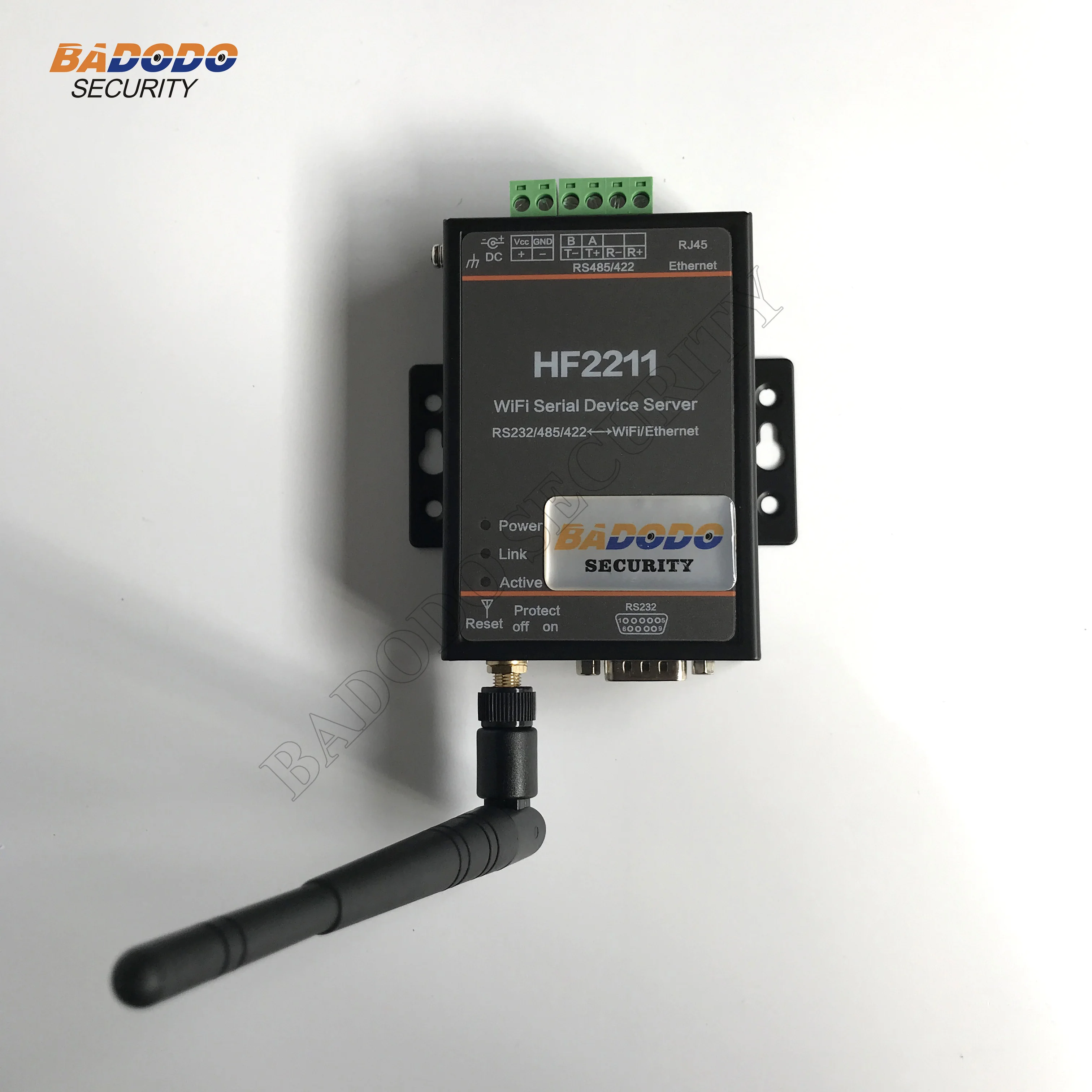 HF2211 Support Modbus TCP protocol WiFi Searial Device Server RS232/RS422/RS485 to Ethernet