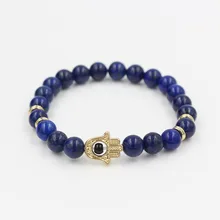 Faitheasy натуральный молодой Ким вы сплав Фатима браслет на ладонь злой украшения в виде глаза