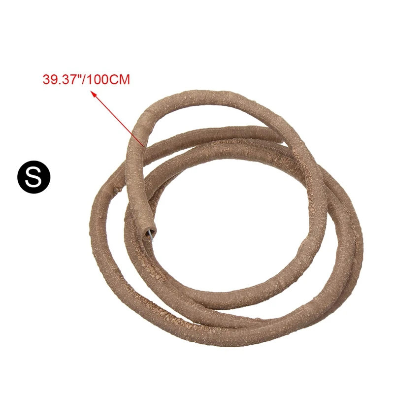 Reptile Vines Habitat Decor Artificial Reptile Climbing Branch With Suction Cups Flexible Jungle Rattan Reptile Terrarium