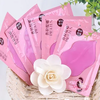 PILATEN Lip Mask Pads Crystal Lip Moisture Essence Anti Ageing Wrinkle Patch Lip