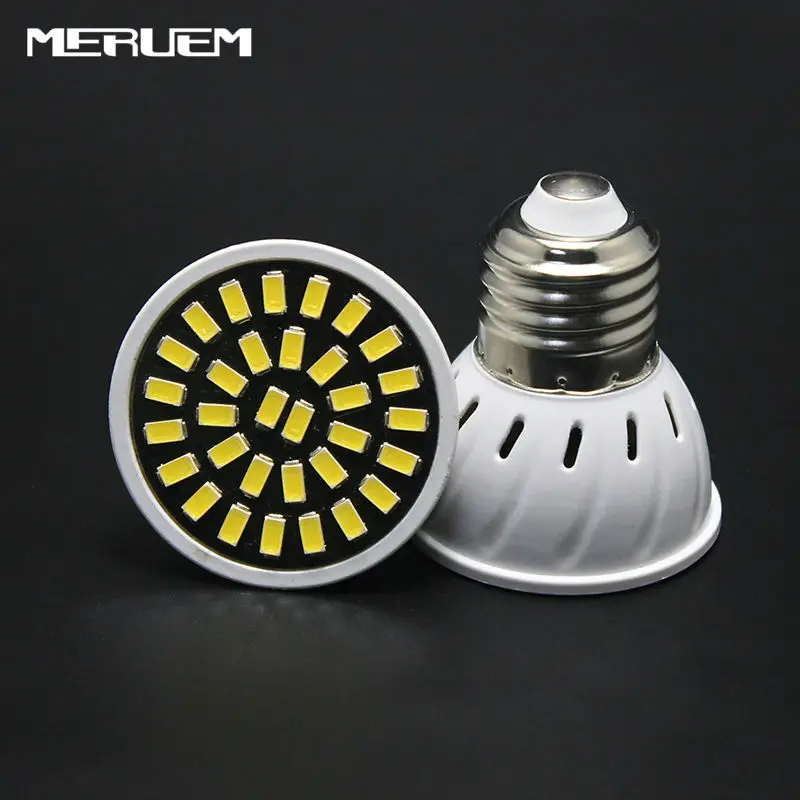 1PCS E27 GU10 MR16 Led Bulb 110V 220V SpotLights SMD2835 18 24 32LEDs Umbrella lamp Warm white / Cool | Лампы и освещение