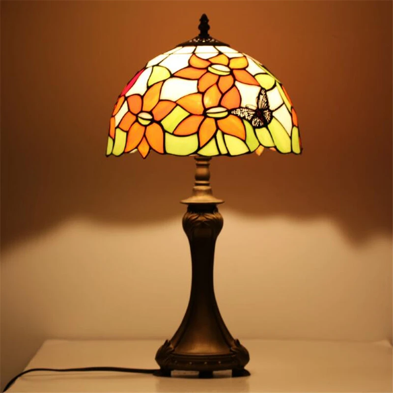 L64 Bright Evenly Colors Glass Butterfly Led Lighting Retro Eye Protect Lamp Bedroom Bedside Lamp Study Table Lamp Drop Shipping Table Lamp Bedside Lampbedroom Bedside Lamp Aliexpress