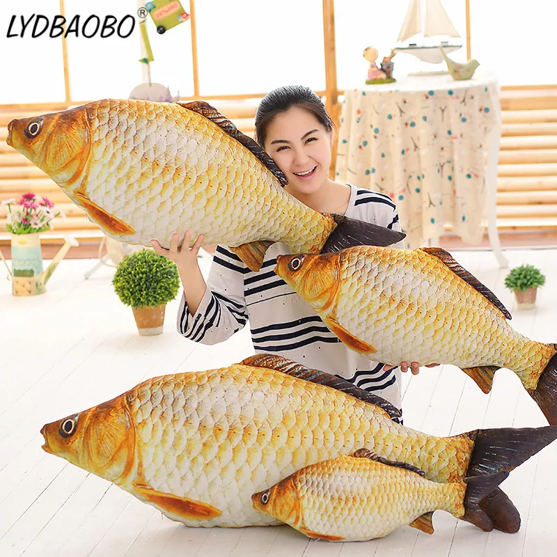 1pc-75cm-Stuffed-Pillow-Cartoon-3D-Simulation-Plush-toy-Carp-dolls-Kawaii-Fish-Pillow-Stuffed-doll (2)