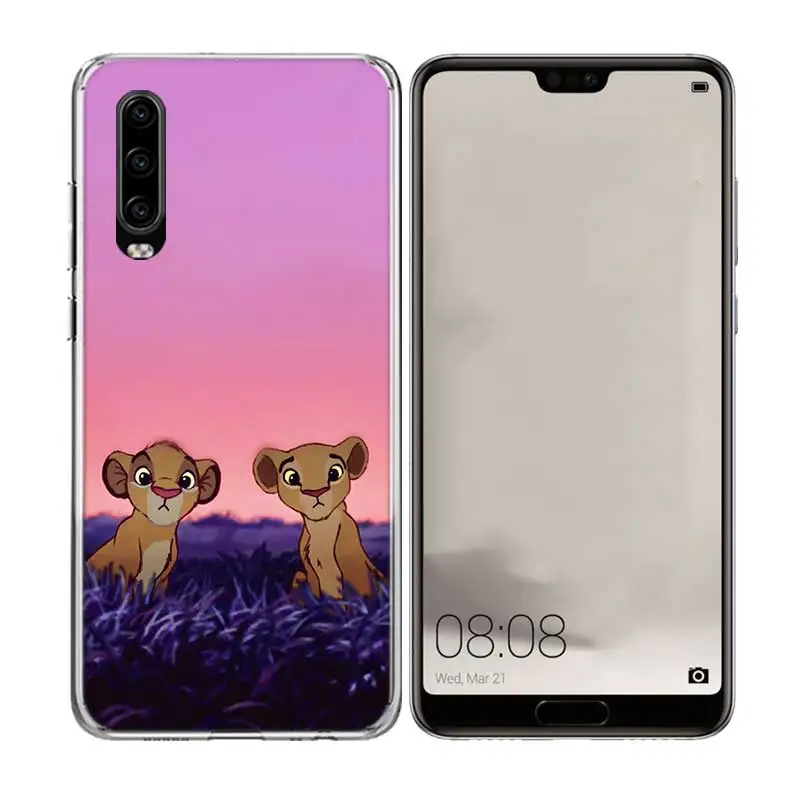 Силиконовый чехол Simba Король Лев для huawei P30 P20 mate 30 20 10 Pro P10 lite P Smart+ Plus Z - Цвет: NO.8