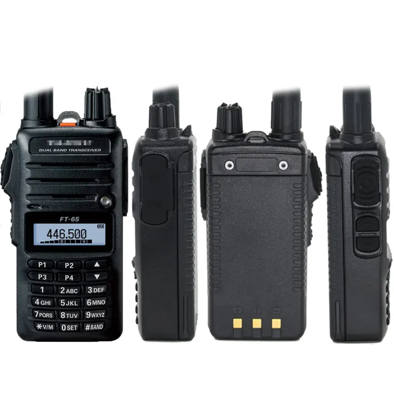 General walkie talkie YAESU FT-65R Dual Band 136-174 / 400-480MHz FM Ham Two-way Radio transceiver General walkie talkie YAESU FT-65R Dual Band 136-174 / 400-480MHz FM Ham Two-way Radio transceiver