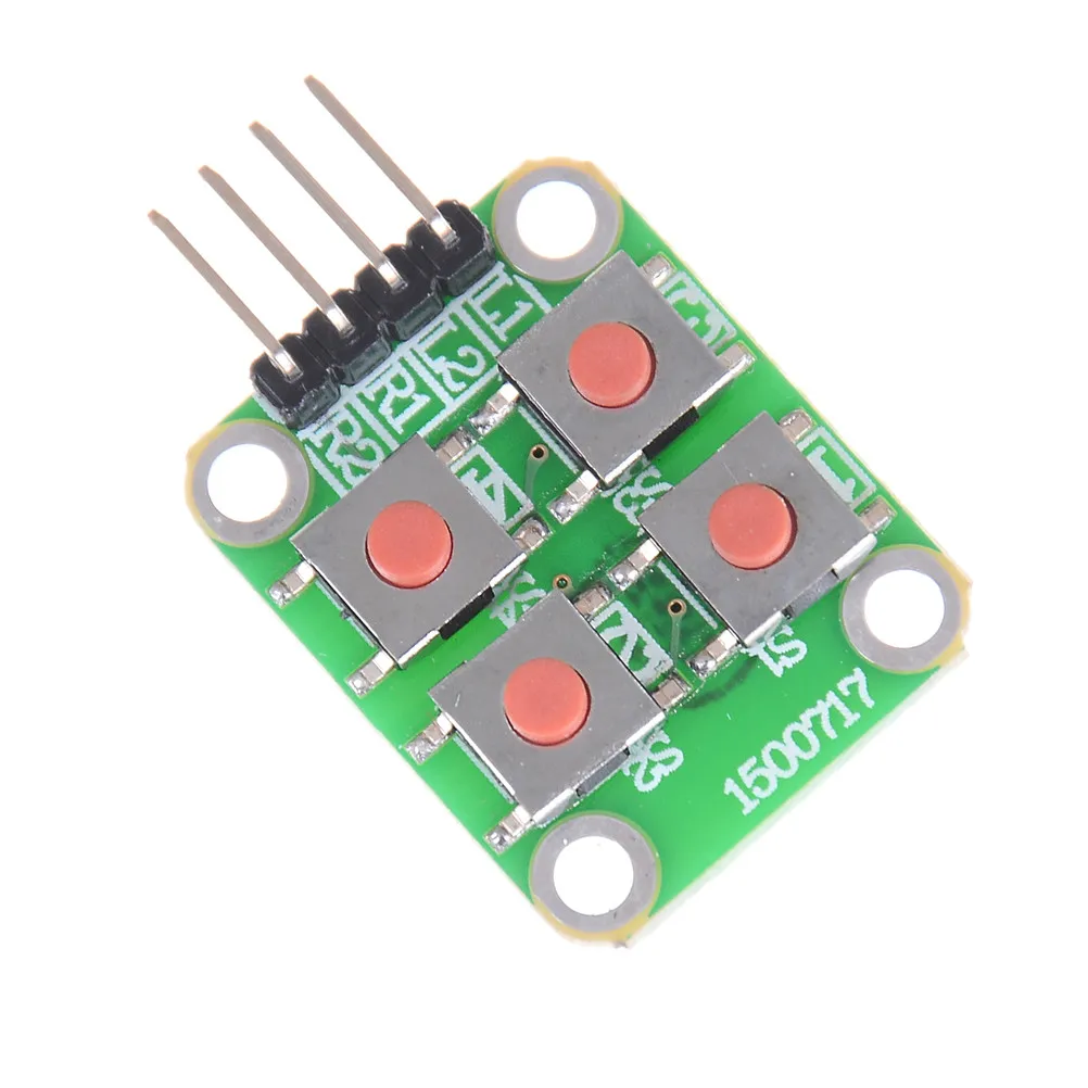 Тактильный переключатель для Arduino 1 шт 4 модуля клавиатуры кнопки|Аксессуары