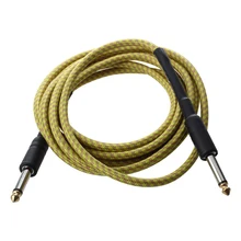 Соединительный кабель для акустической гитары Electric Bass 3MT-желтый
