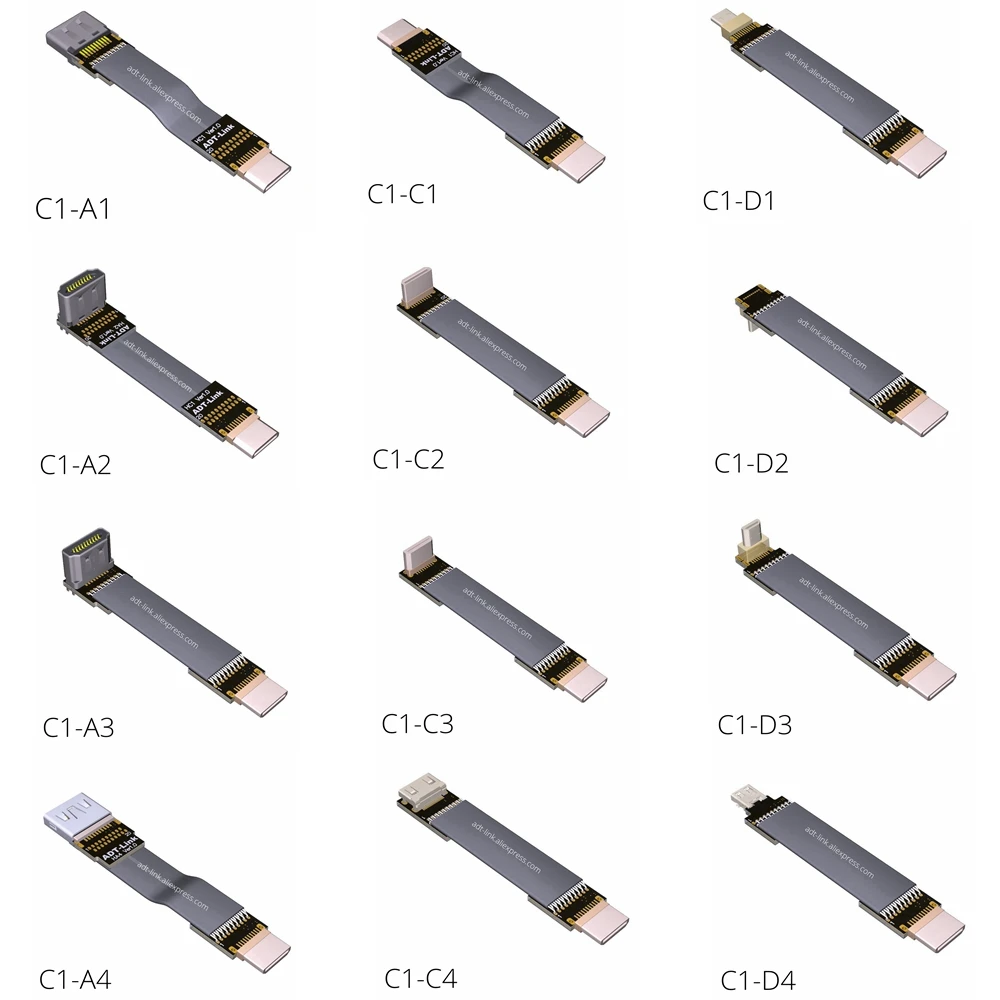 

Mini HDMI Micro HDMI 4Kx2K@60Hz Cable 5 /10 /15 /20 /30 /50 /80 /100 cm V2.0 Mini-HDMI Flat Ribbon Cabo With EMI Shielded C1