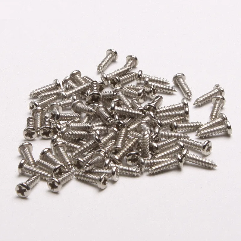 M2* 12-25MM Alta Calidad Acero Inoxidable Peque/ños Tornillo de Cabeza Redonda Cabeza de Cruz 100 Piezas M2*18MM YOFASEN Tornillo de M/áquina