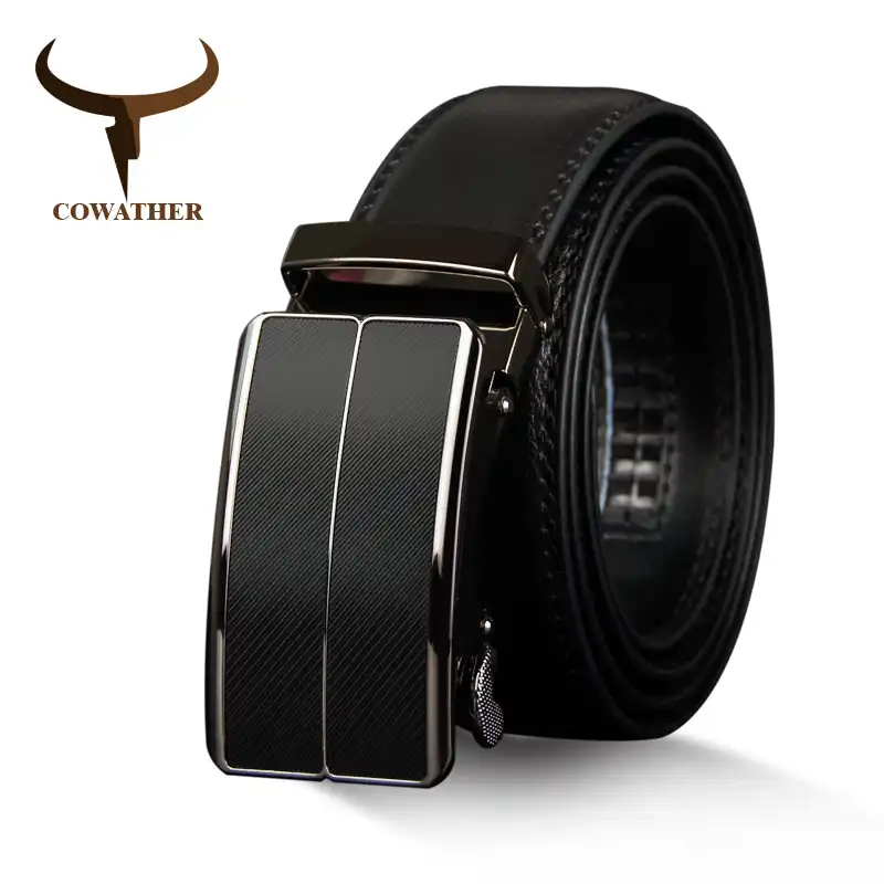 Genuine Arrival Belts Cowhide Leather Belt 2019 Casual Leather Brown Straps Full