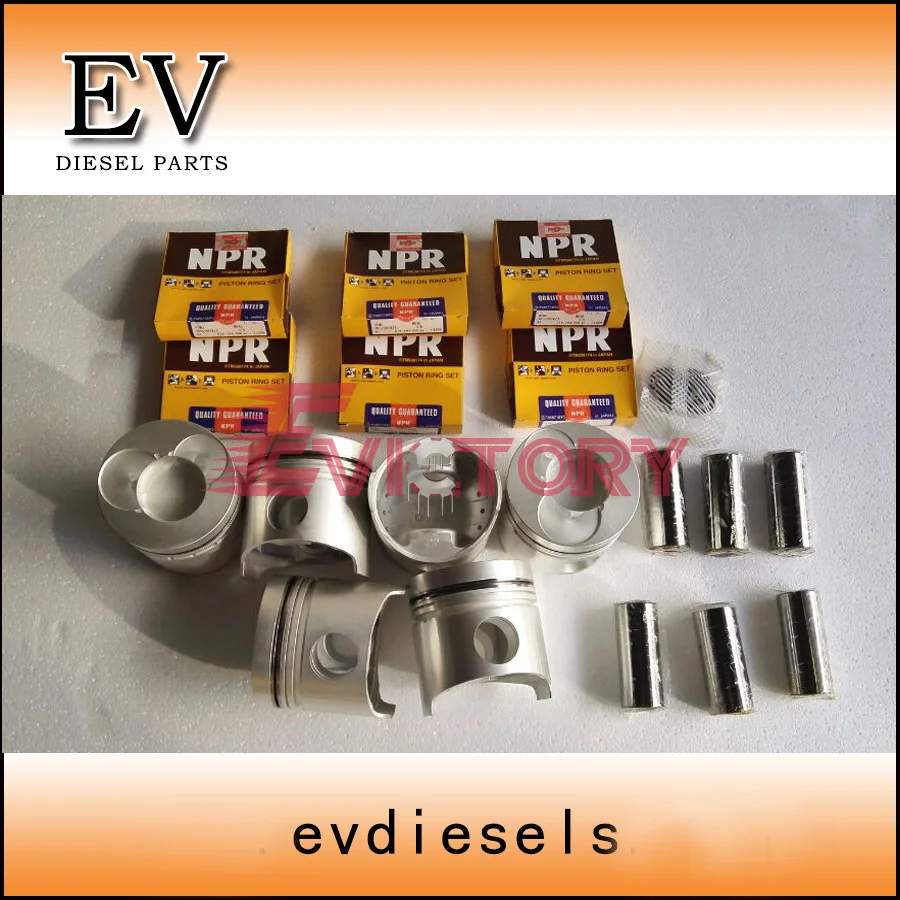 W06E piston and ring