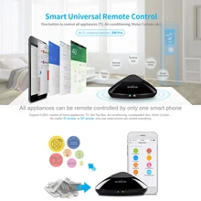 Newest Broadlink rm pro rm03 Universal remote control IR RF 433mhz light switch 3G 4G touch switch for smart home Automation