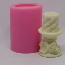 Frieden tauben silikonform geburtstagskerzen form 3 d kerze hochzeit dekoration kerze form Perle kerzeform