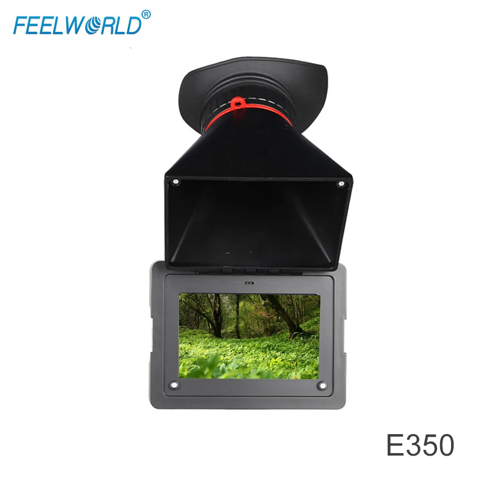 

Feelworld E350 3.5 Inch EVF small hdmi monitor lcd tft display Electronic View Finder for steadicam dslr camera stabilizers
