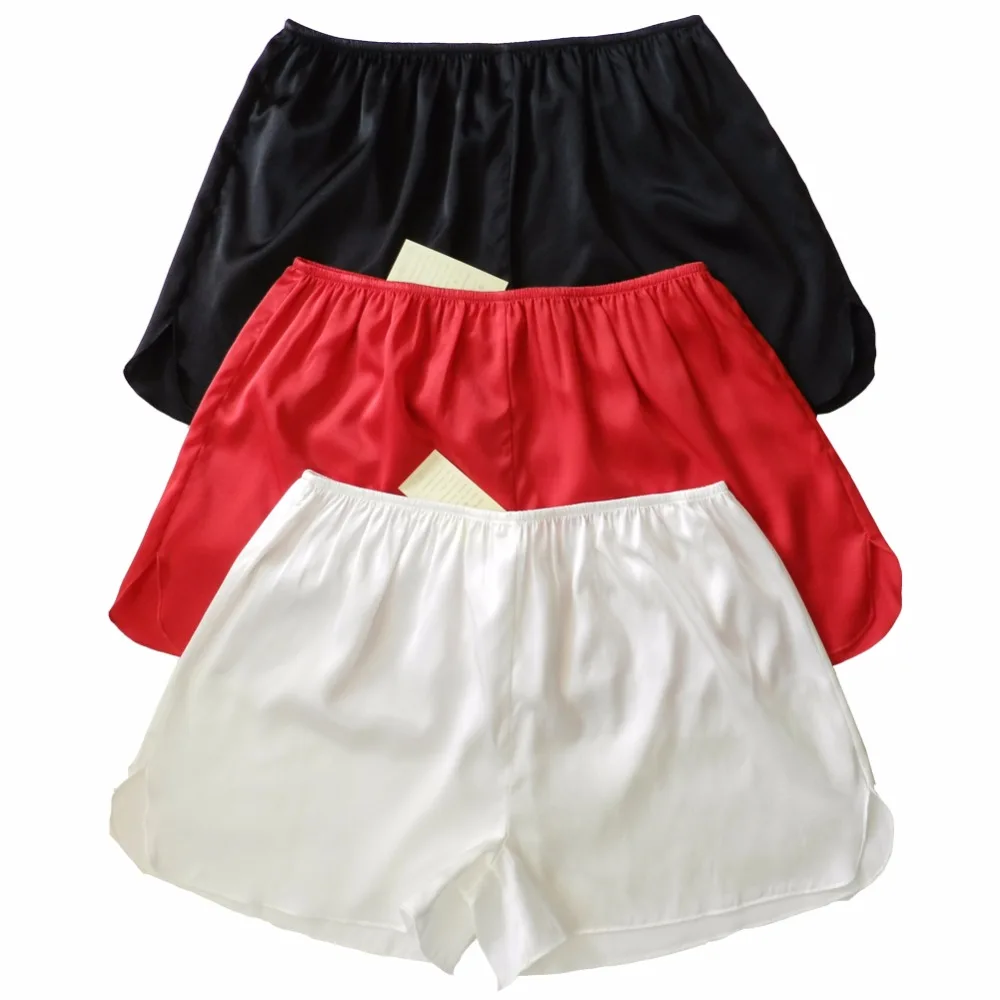 panasilk 3pcs 100 Silk Women's Boyshorts Panties SIZE S M L XL XXL