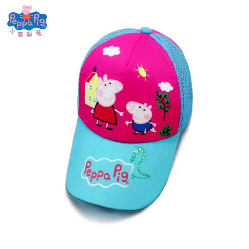 Свинка Пеппа Аниме Фигурка шляпа Детская шапка день рождения принадлежности Рождественский подарок игрушки для детей