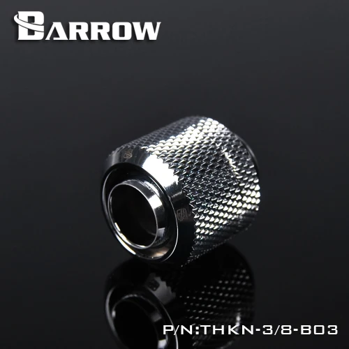 Barrow Brass water cooling fittings G1/4'' external thread silvery