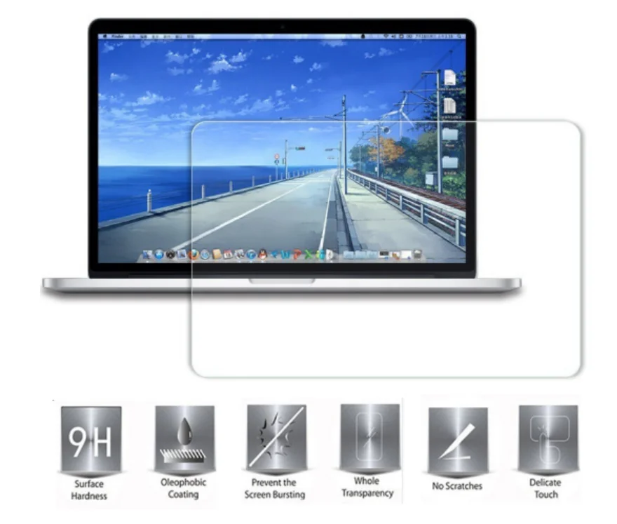 Закаленное стекло для Apple MacBook Air 13 3 A1932 A2159 A1369 A1466 11 6 дюймов A1370 A1465 Mac Book Tablet Screen