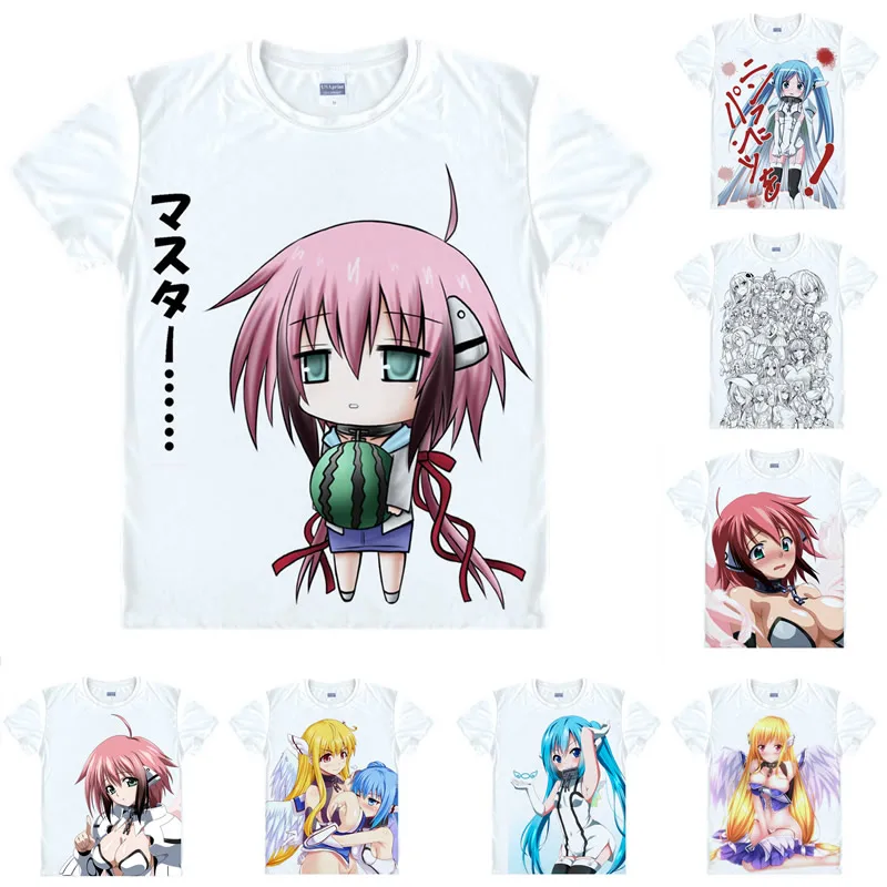 Coolprint Футболка с изображением в стиле аниме Sora no футболки Otoshimono мульти стиль