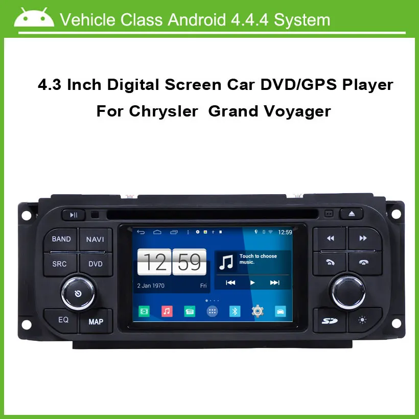 

Android Car DVD/GPS player for Chrysler Voyager Jeep Wrangler Grand Cherokee Sebring Concorde PT Cruiser 300M With GPS