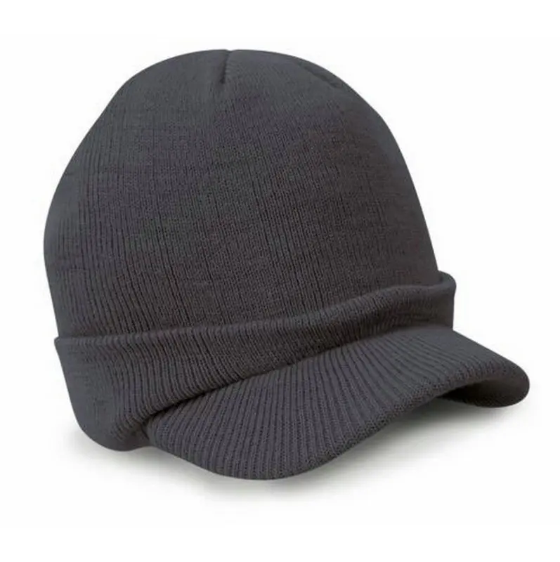 Модная кепка в армейском стиле, Мужская теплая зимняя шапка с козырьком, вязаные шапки, акриловая кепка для женщин, кепка s для мужчин HT51046+ 35
