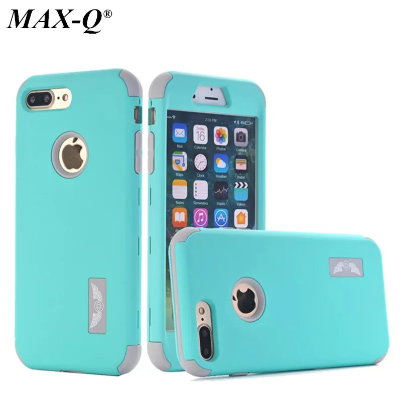 

New For Apple iPhone 6/6S 7 Plus/7 Protect Case Cover Hybrid Dual Layer Shockproof Silicon Hard Rugged Phone Cases