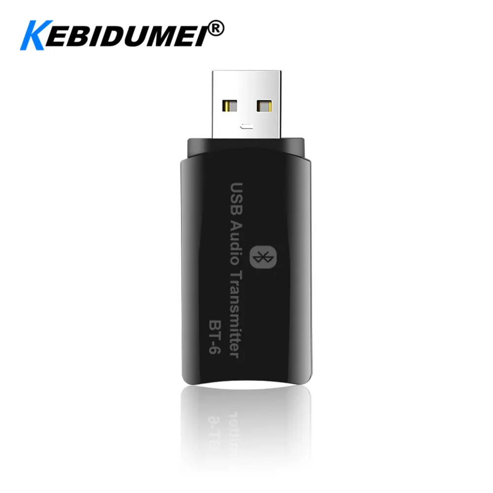 USB Bluetooth адаптер беспроводной usb-адаптер Bluetooth BT-6 передатчик для ПК компьютер Музыка Аудио приемник гарнитура