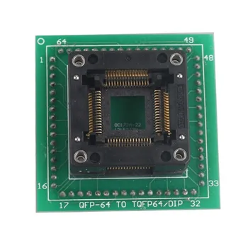 

HC05 HC08 QFP64 Adapter Use for ETL Programmer and XPROG M Programmer