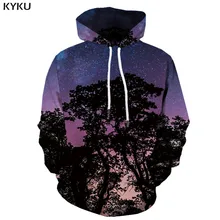 3d Hoodies Forest Hoodie Men Tree Hoody Anime Galaxy Space Hoodie Print Harajuku 3d Printed Hooded Casual Long Sleeve Funny
