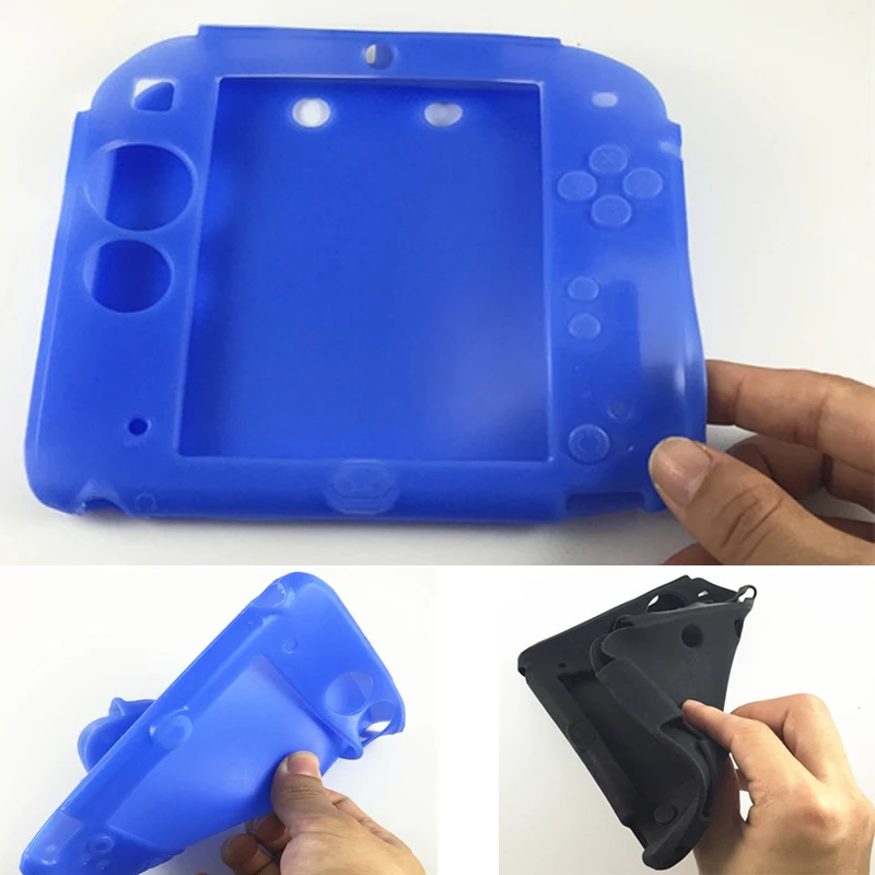 Nintendo 2ds Protective Case Bumper Gel Skin Sleeve Cover Cover