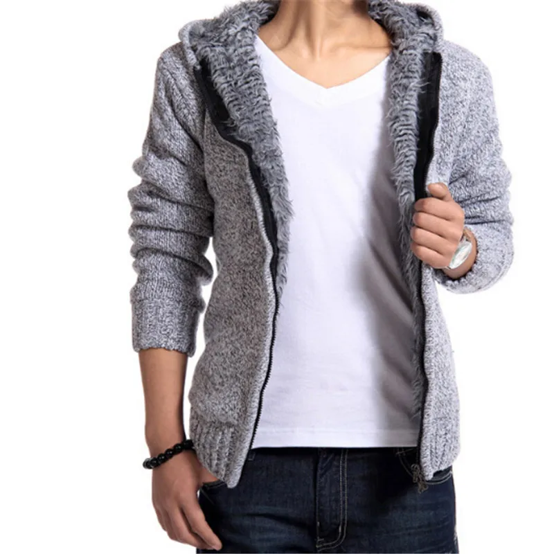 Cardigans Red Men's Sweaters - Sears hooded cardigan sweaters for men 2017 season