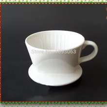 Керамическая чашка-фильтр для кофе 101 капельная капсула три фарфоровый с дыркой для 1-2 человек