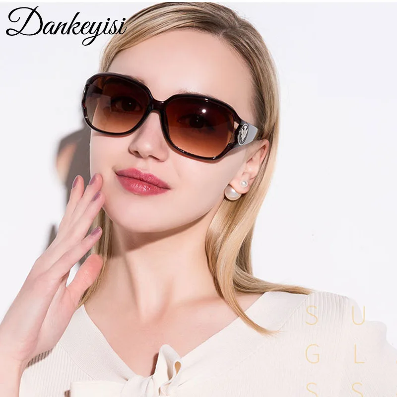 Очки солнцезащитные DANKEYISI дизайнерские очки 2019 женские винтажные с защитой UV400 |