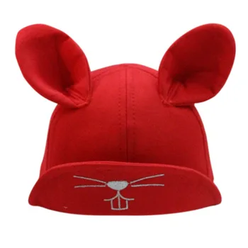 

Hot Sale Infant Hats For Baby Girls Boys Autumn Caps Kids Baby Rabbit Ear Baseball Cap Cotton Baby Boy Hats