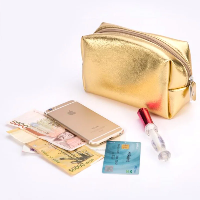 New arrival luxurious Women Cosmetic bag simple makeup bag