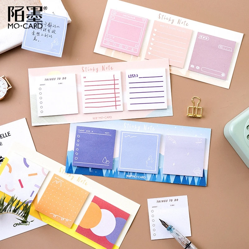 

60sheets/lot Creative Long Version Colorful Memo Pad Paper Sticky Notes Cute Notepad School Stationery Office Supplies Kids Gift