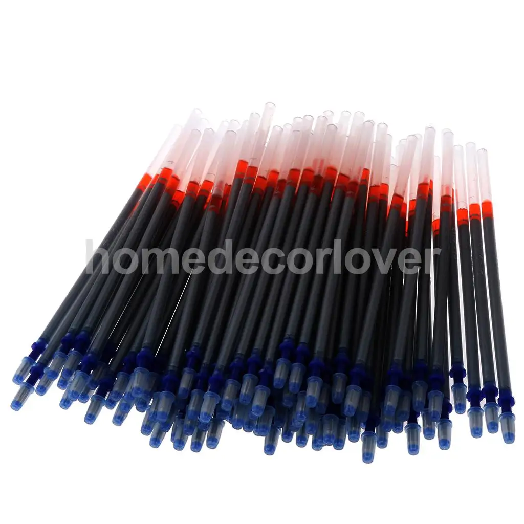 100pcs Silver Leather Marking Pen Refill for Fabric Leather Cutting