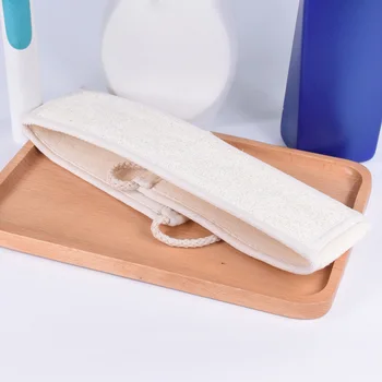 

Unisex Natural Spa Cleaning Skin Care Body scrub repair Brush Exfoliating Loofah Sponge Back Strap Bath Shower tools