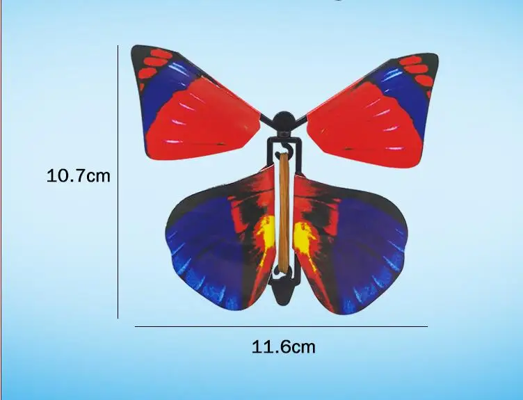 IWish 12x12 см волшебная бабочка Летающая карточная игрушка с пустыми руками энергия бабочки Свадьба волшебно реквизит трюки детские игрушки