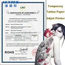 Временные татуировки боди-арт s татуировки Стикеры s A4 Водонепроницаемый тату наклейка Стикеры-в Временные татуировки для здоровья