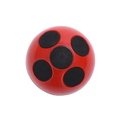 

Red Semi-Circle ABS Spill Proof Nail Polish Holder Creative Nail Tools Manicure Nail Polish Bottle Holder Display