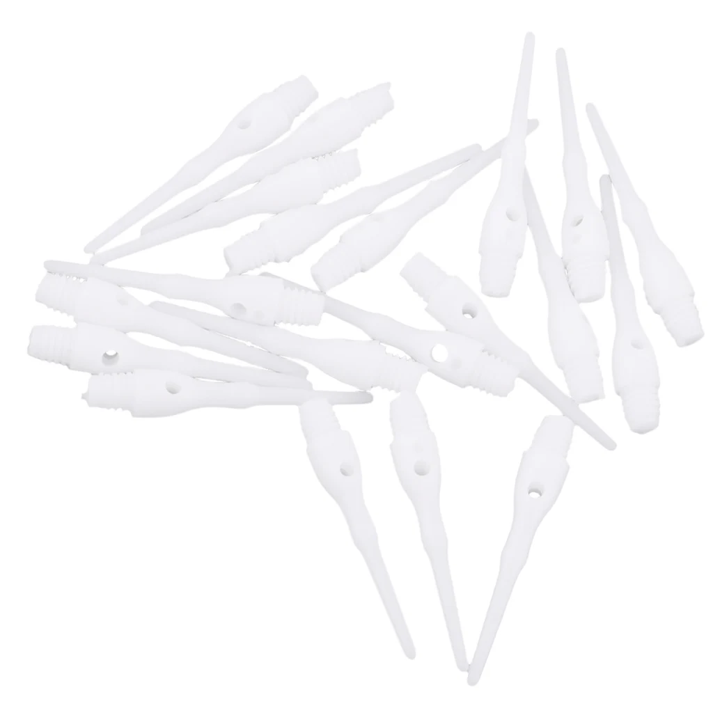 (Pack of 20) 2BA Thread Soft Tip Dart Points for Electronic Dartboard Indoor Game Dart Boards Target Backboard Supplies