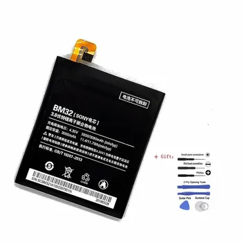 

Suqy BM32 Battery For Xiaomi Mi 4 M4 Mi4 16GB 64GB BM 32 3000mAh Replacement Phone Batteries Accumulator With Repair Tools Kit
