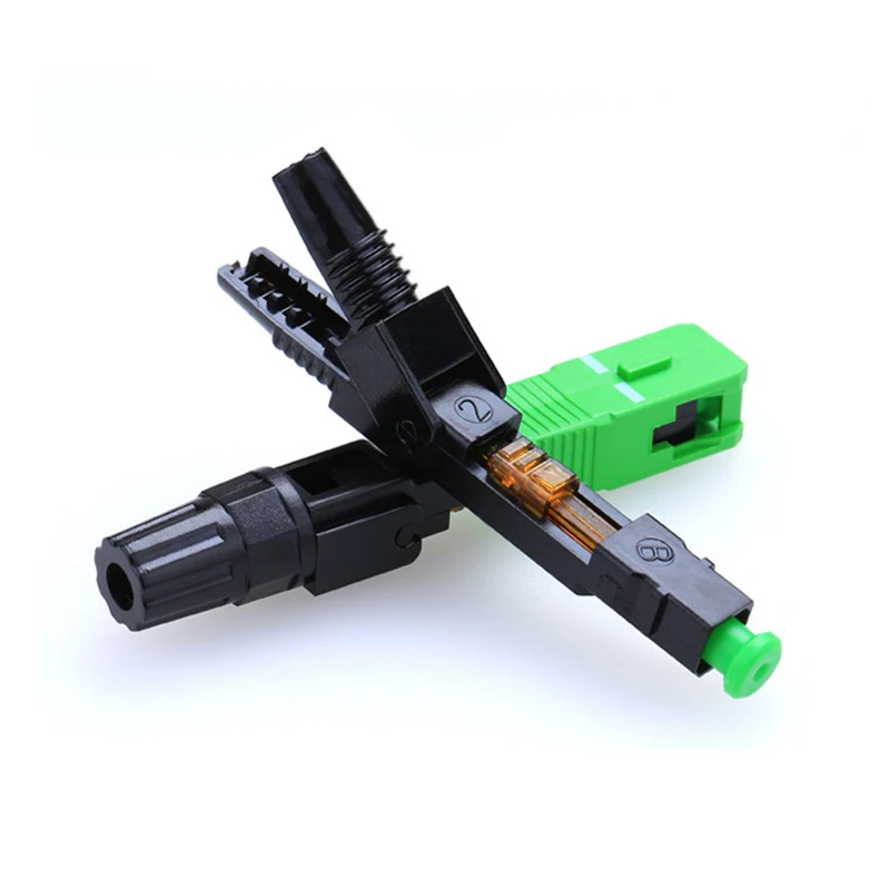 

Adapter Connector Optical Fiber Cables APC Tablet Quick Medium Low Loss SC
