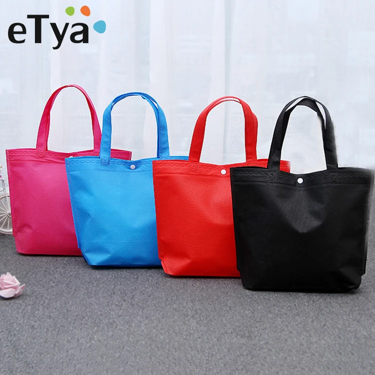 eTya New Foldable Shopping Bag Reusable Tote Pouch Women Travel Storage Handbag Fashion Shoulder Bag Female Canvas Shopping Bags eTya New Foldable Shopping Bag Reusable Tote Pouch Women Travel Storage Handbag Fashion Shoulder Bag Female Canvas Shopping Bags